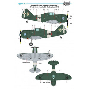 Sword 72110 Reggiane Fighter 6pcs 1/72 – Bild 6