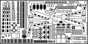 MK1 Design MD-20022 USS CV-6 Enterprise DX with Full Wooden Deck for Trumpeter 1/200 – immagine 79