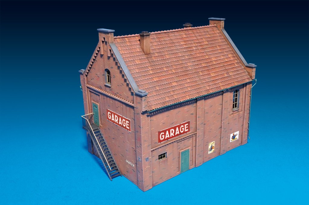 MiniArt 72031 BUILDING WITH GARAGE 1/72 – immagine 5