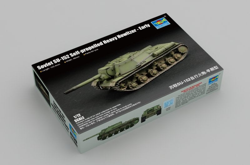 Trumpeter 07129 Soviet SU-152 Self-propelled Heavy Howitzer Early 1/72 – imagen 2