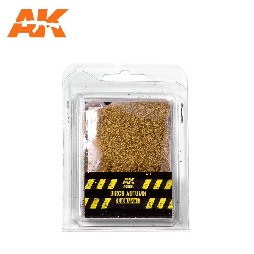 AK Interactive AK8154 FEUILLES D'AUTOMNE DE BOULEAU 28MM 1/72
