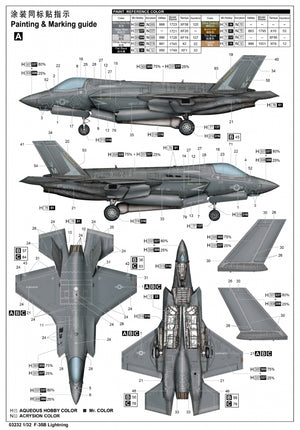Trumpeter 03232 F-35B Lightning 1/32 – imagen 3