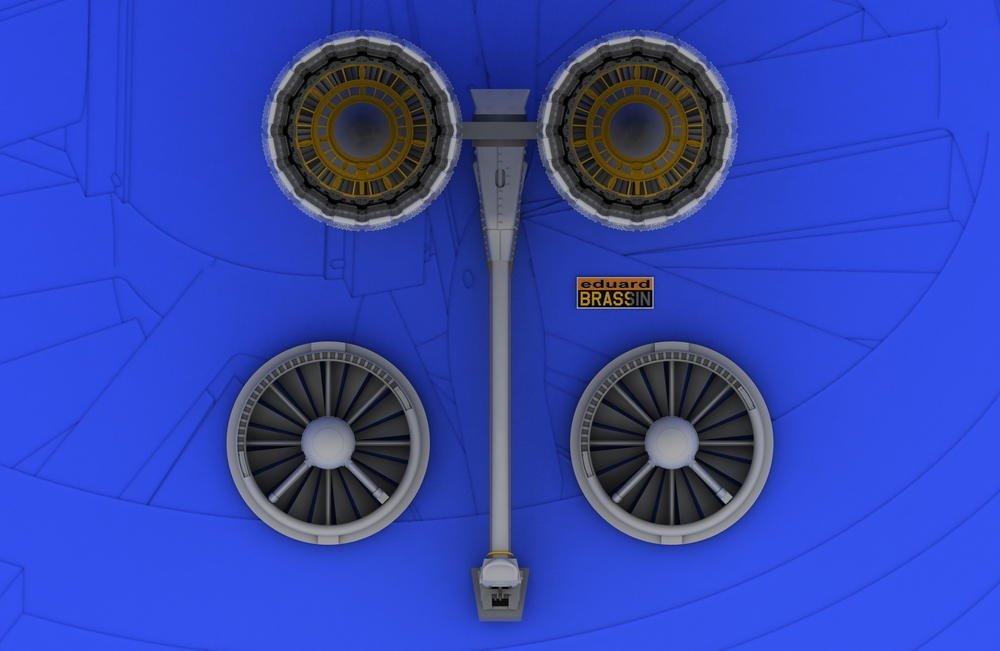 Eduard 632010 F-4 exhaust nozzles USAF late 1/32 Tamiya – Bild 3