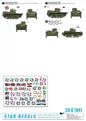 Star Decals 35-C1041 Finnish Tanks in WW2 # 5 1/35 – immagine 2