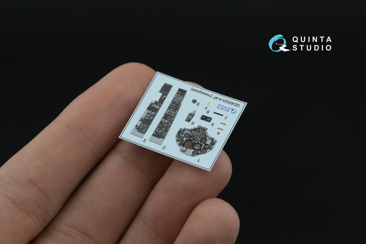 Quinta Studio QD48524 A-4F 3D-Printed &amp;amp; coloured Interior on decal paper (Hasegawa/Hobby2000) 1/48 – immagine 6