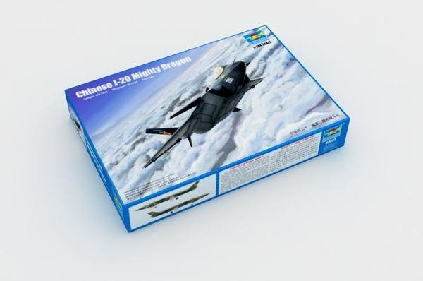 Trumpeter 03923 Chinese J-20 Mighty Dragon 1/144 – imagen 2
