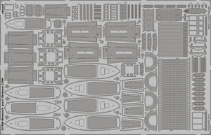 Eduard 53080 Bismarck partie 1 - canots de sauvetage 1/200 TRUMPETER