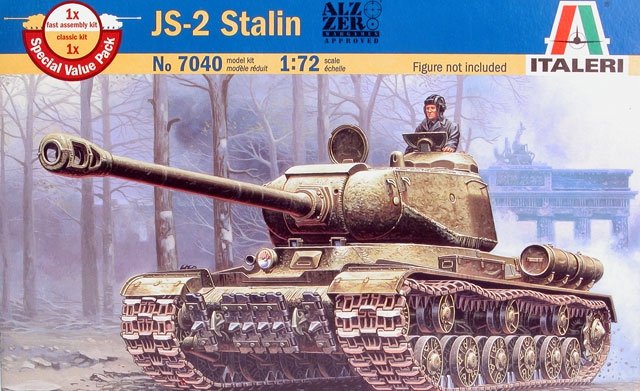 Italeri 7040 JS-2 Stalin 1/72