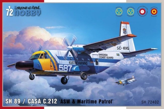 Special Hobby 72402 SH 89 / CASA C.212 'ASW & Maritime Patrol' 1/72