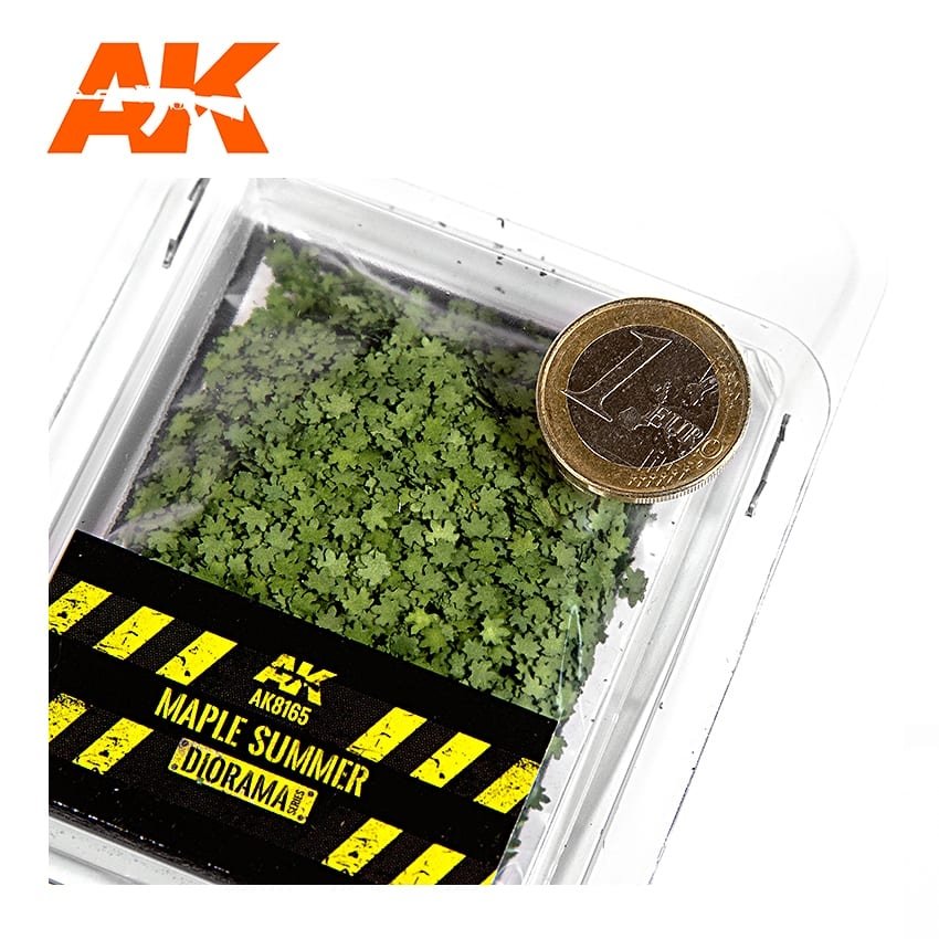 AK Interactive AK8165 MAPLE SUMMER LEAVES 75MM / 90MM 1/32 1/35 – immagine 2