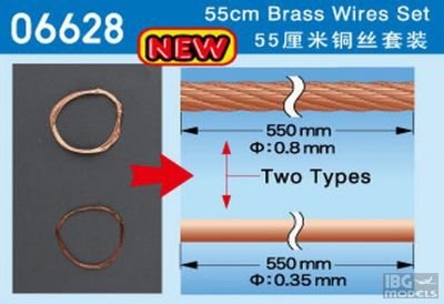 Trumpeter 06628 55cm Brass Wire set