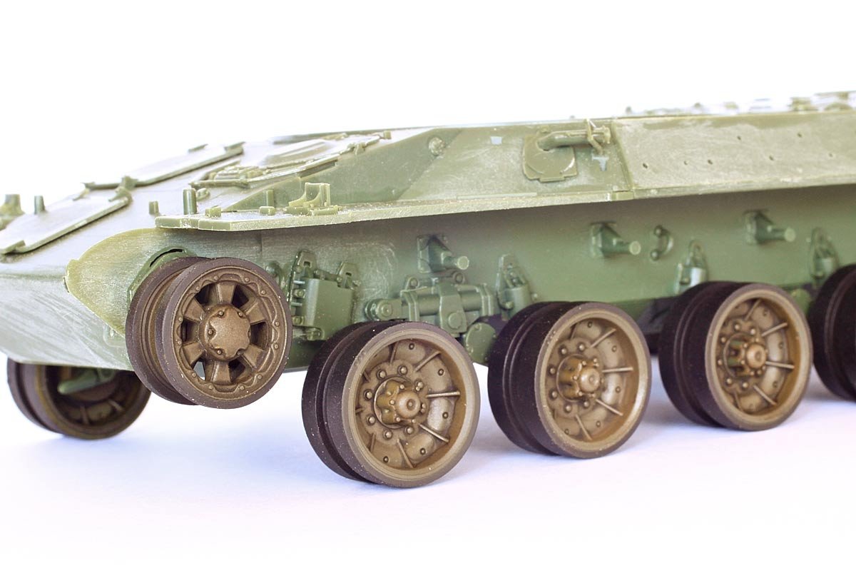 QuickWheel QW-121 AMX-30 / AUF1 155mm - MENG 1/35 – imagen 3