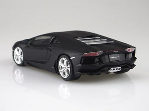 Aoshima 02738 Lamborghini Aventador LP700-4 Matte Black 1/24 – Bild 5
