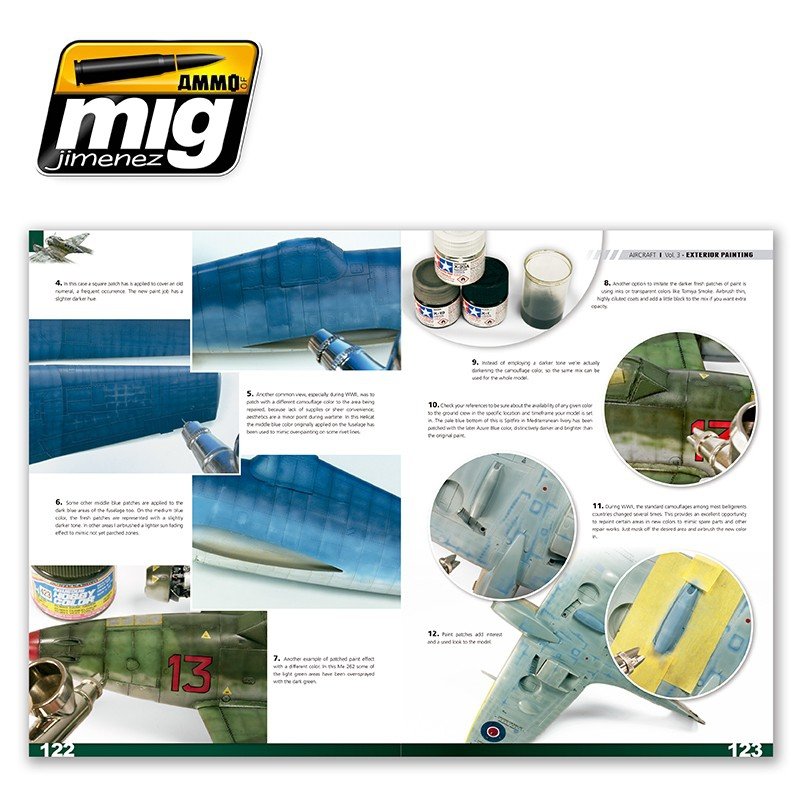 AMMO of Mig Jimenez 6052 ENCYCLOPEDIA OF AIRCRAFT MODELLING TECHNIQUES VOL.3: PAINTING (ENGLISH) – immagine 5