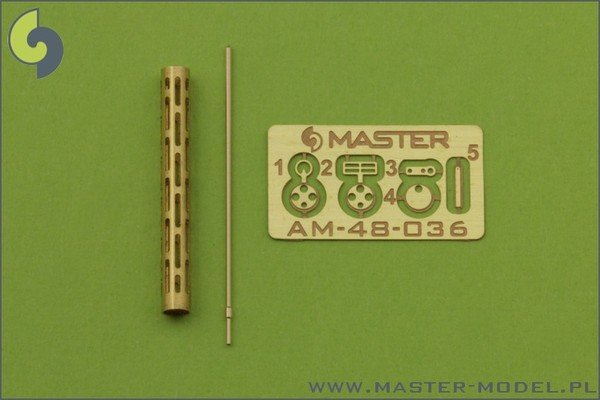 Maquette Master AM-48-036 Mitrailleuse allemande Parabellum LMG14 de la Première Guerre mondiale (1 pièce) (1/48)