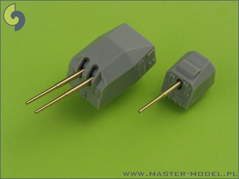 Master SM-350-060 German destroyer Z-25 (1944) - gun barrels set – Bild 4