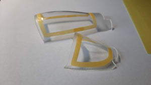 Omask 53001 Mig-29 SMT canopy mask (Trumpeter) 1/32 – Bild 3