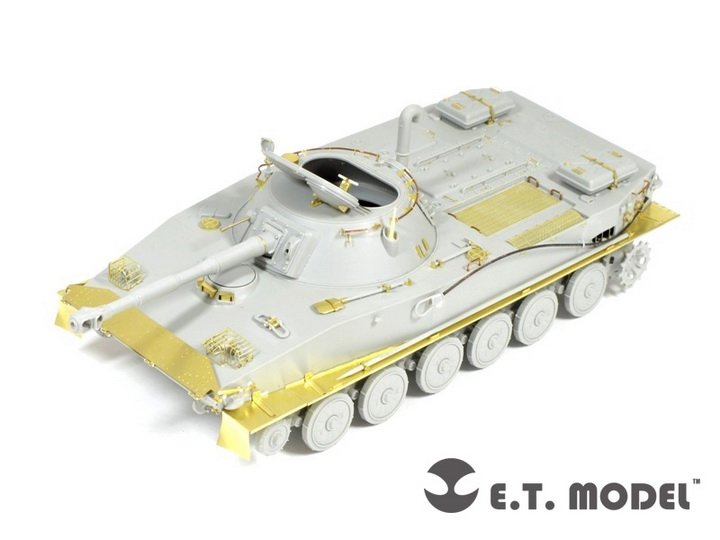 E.T. Model E35-081 Russian PT-76B Light Amphibious Tank (For TRUMPETER 00381) 1/35 – immagine 2