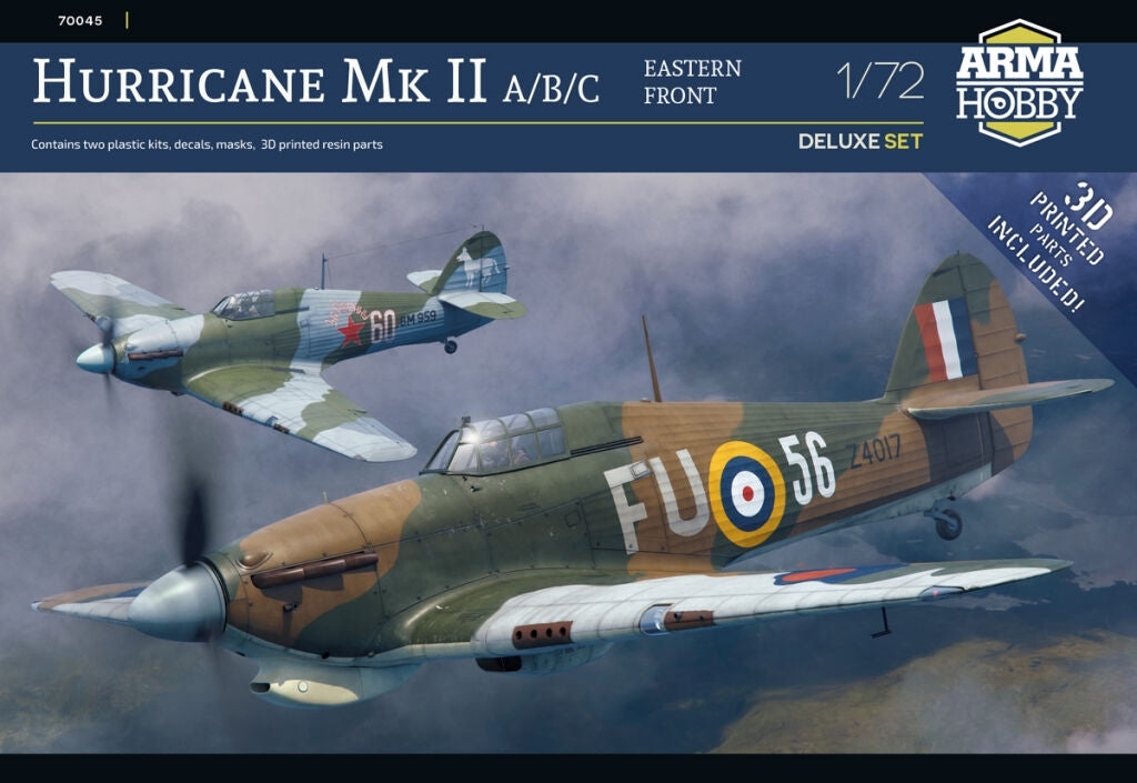 Arma Hobby 70045 Hurricane Mk II A/B/C Eastern Front Deluxe Set 1/72 – Bild 2