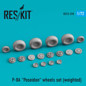 RESKIT RS72-0378 P-8A « POSEIDON » JEU DE ROUES (LESTÉ) 1/72
