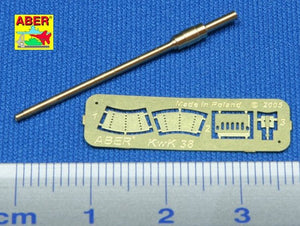 Aber 35L-042 German 2 cm tank gun barrel L/56 for KwK 38 1/35 – imagen 2