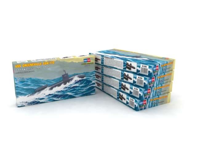Hobby Boss 87016 SSN-772 USS Greenville 1/700 – immagine 2