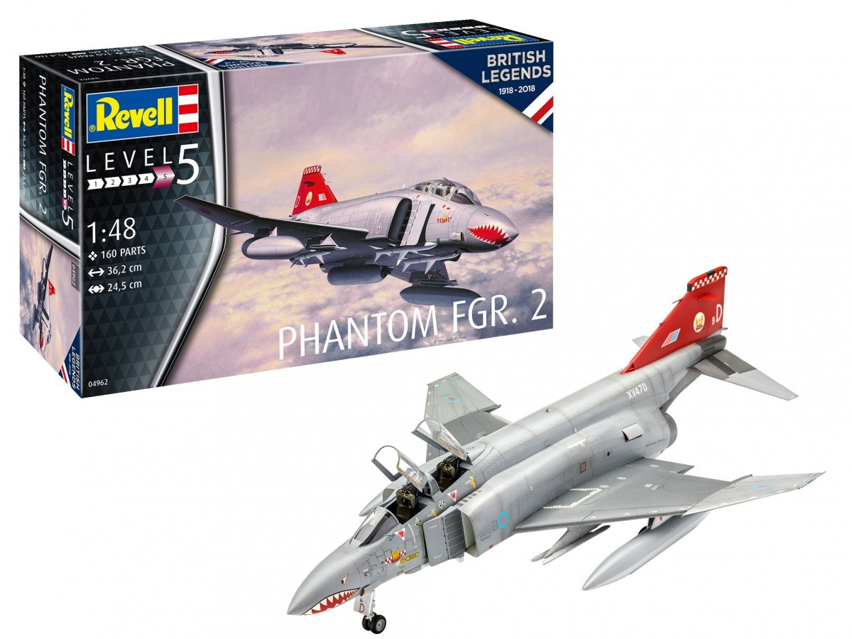 Revell 04962 Phantom FGR Mk.2 1/48 – immagine 2