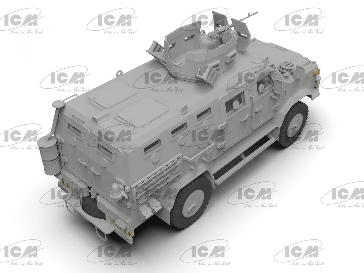 ICM 35014 Kozak-2 Ukrainian MRAP-class Armored Vehicle 1/35 – immagine 6