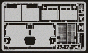 Eduard 35624 Tiger I Mid. Production 1/35 Tamiya – imagen 2