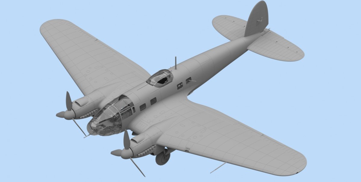 ICM 48262 He 111H-6, WWII German Bomber 1/48 – imagen 2