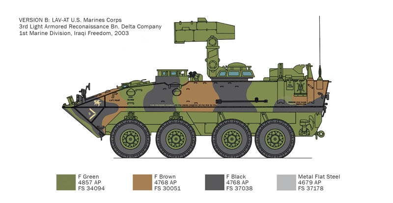 Italeri 6588 LAV-AT 1/35 – immagine 9