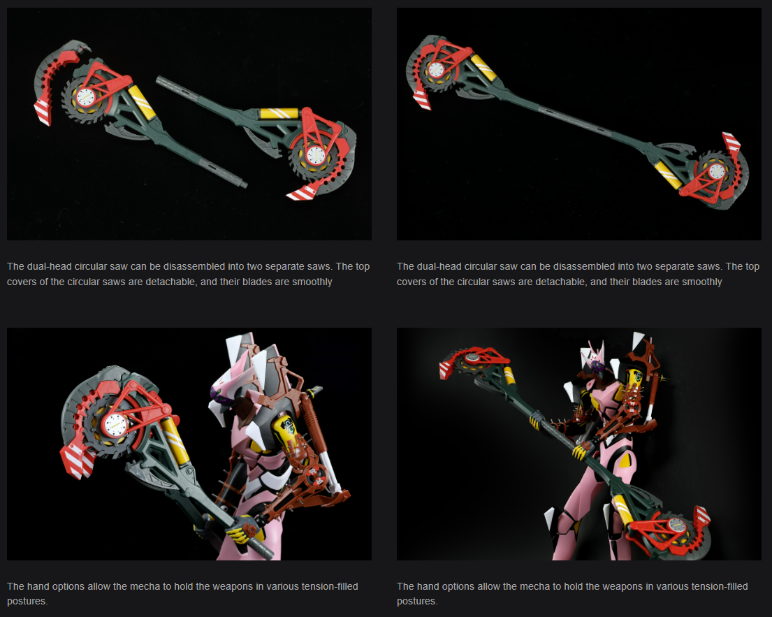 Meng Model MECHA-005M Multipurpose Humanoid Decisive Weapon, Artificial Human Evangelion Production Model-08y – imagen 6