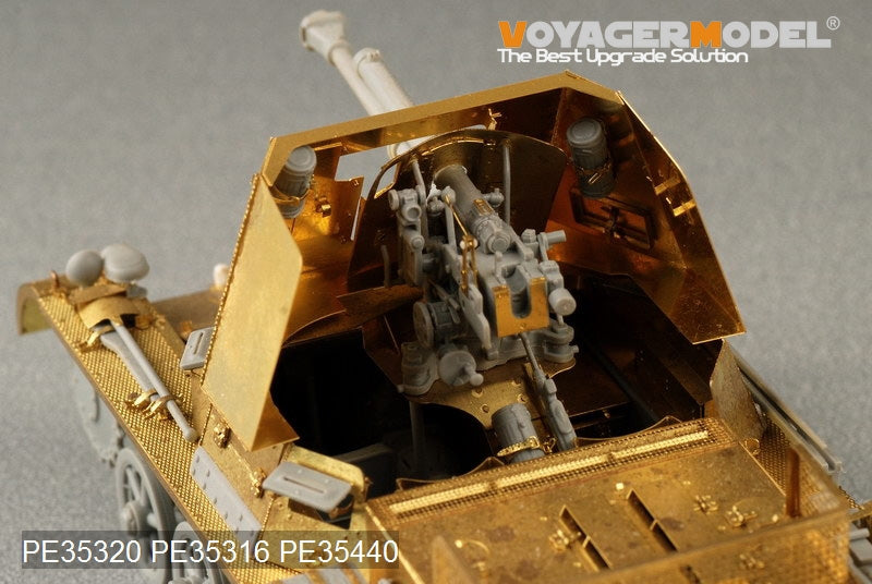 Voyager Model PE35440 WWII German 47mm PaK(t) Panzerjager I basic For DRAGON 6230 1/35 – immagine 6