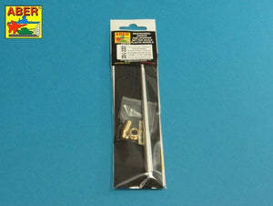 Aber 35l-232 10,5cm KwK L/70 barrel with perforated muzzle brake for German Pz.Kpfw. VII Lowe or VK 7201(K) 1/35 – Bild 2
