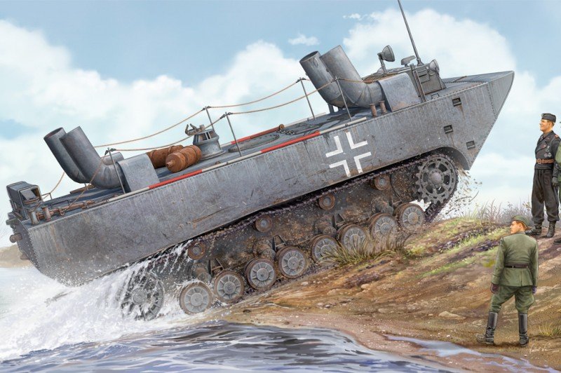 Hobby Boss 82462 Land-Wasser-Schlepper II Upgraded 1/35