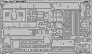 Eduard 36130 M-1131 blast panels 1/35 Trumpeter