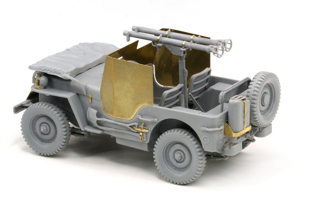 Dragon 6748 Armored 1/4 Ton 4x4 Truck w/Bazookas 1/35 – immagine 3