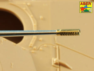 Aber 35L-180 25mm M242 Bushmaster early chain gun barrel &amp;amp; 7,62mm M240 machine gun barrel used on early M2/M3 Bradley or LAV-25 1/35 – immagine 3