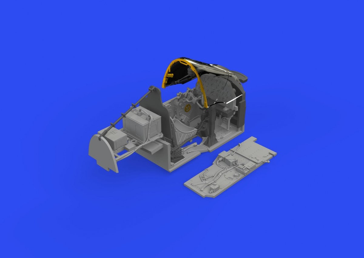 Maquette Eduard 648812 P-38J cockpit (impression Tamiya 1/48) – image 10