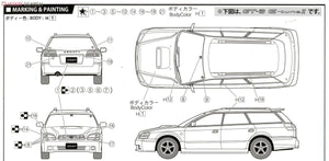 Fujimi 039312 Subaru legacy GT-B- E Tune II Version B 1/24 – image 8