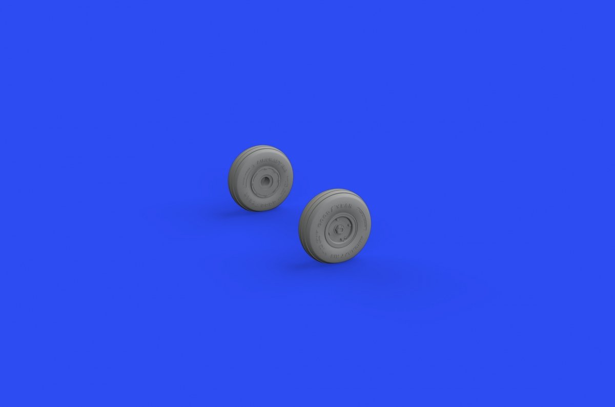 Eduard 648699 Chipmunk T.10 wheels AIRFIX 1/48 – Bild 3