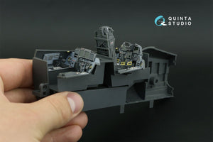 Quinta Studio QD32119 F-15E 3D-Printed &amp;amp; coloured Interior on decal paper ( Tamiya ) 1/32 – immagine 3