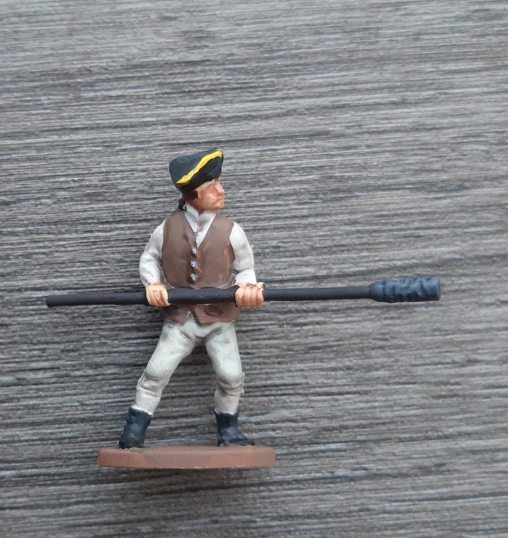 Hat 8344 American War of Independence - American Artillery (4 Cannons and Crew) 1/72