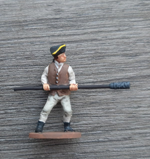 Hat 8344 American War of Independence - American Artillery (4 Cannons and Crew) 1/72