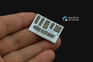 Quinta Studio QD72174 CH-47A 3D-Printed coloured Interior on decal paper (Trumpeter) 1/72 – immagine 6