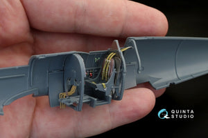 Quinta Studio QD48119 Spitfire Mk.IX 3D-Printed &amp;amp; colored Interior on decal paper (for Eduard kit) 1/48 – image 5