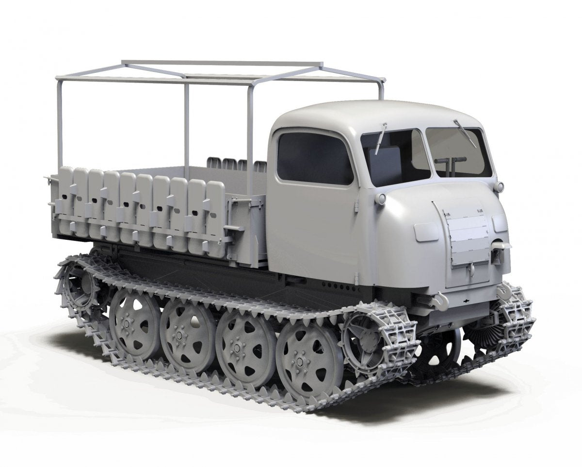 Das Werk DW35026 Raupenschlepper Ost RSO/01 Type 470 1/35 – zdjęcie 3