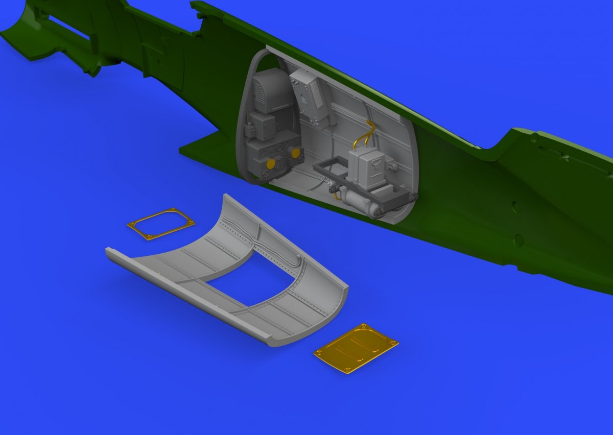 Eduard 648257 Bf 109G-2/4 radio compartment EDUARD 1/48 – immagine 2