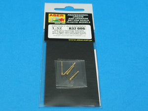 Aber A32006 Set of 2 barrels for German 13mm aircraft machine guns MG 131 (middle type) 1/32 – Bild 5