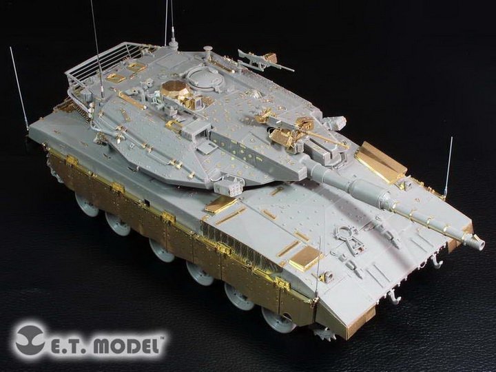 E.T. Model E35-246 Israeli Merkava Mk.3D Late LIC MBT (For MENG TS-025) 1/35 – immagine 2